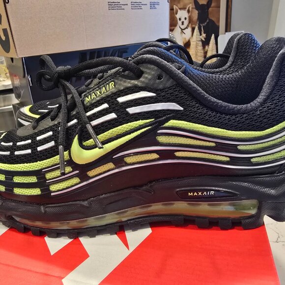 Nike Air Max TL 2.5 Shoes Black Citron FZ4110-003 Men's Size 10.5 NEW - Picture 5 of 16